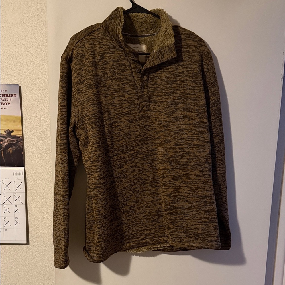 Weatherproof Men's Tan Crewneck Sweater